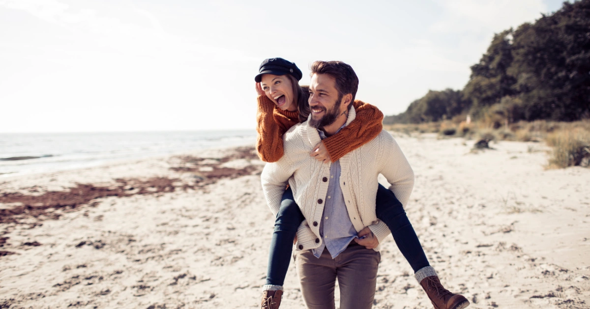 a happy couple