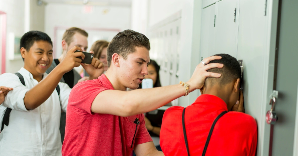 a kid being bullied